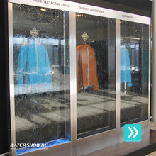 Wasserwand Glas innen