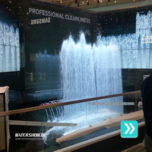 Wasserwand auf Rollen